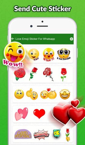 Stickers & Emoji for WhatsApp для Android — скриншот 3