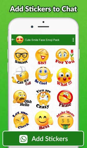 Stickers & Emoji for WhatsApp для Android — скриншот 4