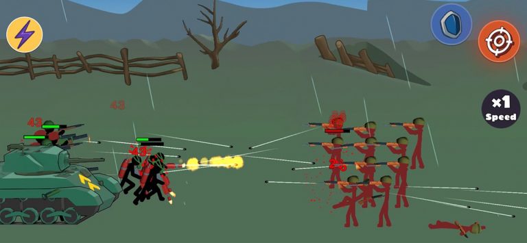 Stickman WW2 для iOS — скриншот 2