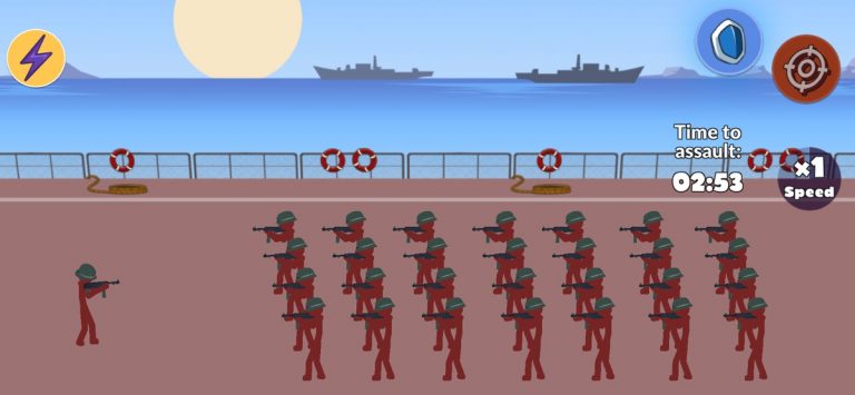 Stickman WW2 для iOS — скриншот 4