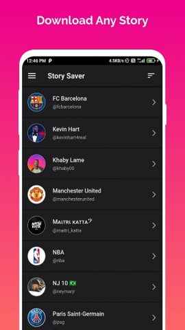 Story Saver, Story Downloader для Android — скриншот 5