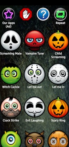 Страшные звуки для Android — скриншот 3