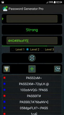 Strong Password Generator — скриншот 2