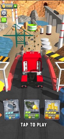 Stunt Truck Jumping для iOS — скриншот 1