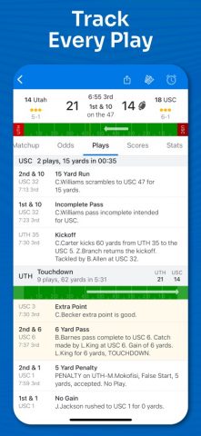 Superfan: College Football для iOS — скриншот 3