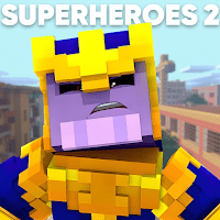 Супергерои Майнкрафт Танос Мод для Android