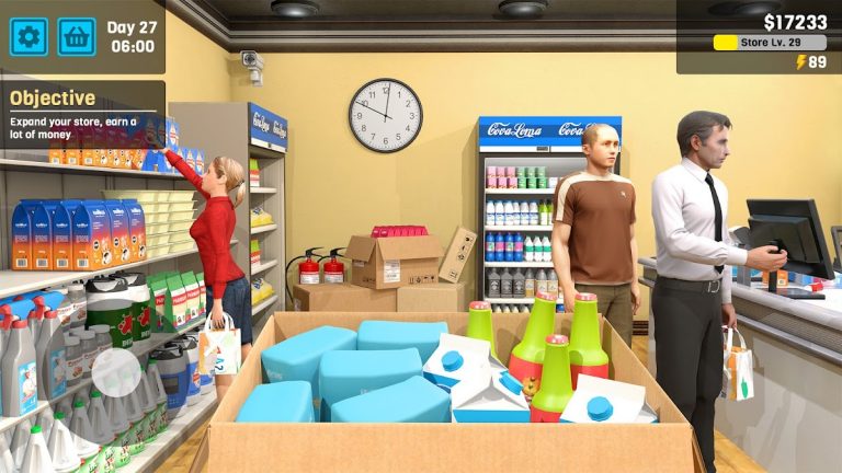 Supermarket Simulator Store для Android — скриншот 1