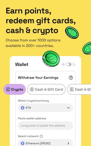 Swash — Earn from Data & Tasks для Android — скриншот 5