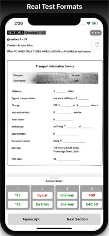 TOTAL IELTS Listening Practice для iOS — скриншот 1