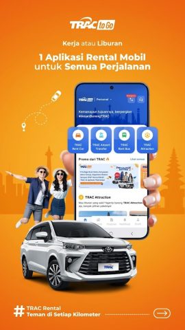 TRACtoGo: Rental Mobil & Bus для Android — скриншот 1