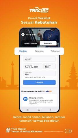 TRACtoGo: Rental Mobil & Bus для Android — скриншот 3