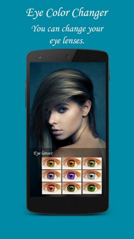 Цвет глаз Changer Real для Android — скриншот 4
