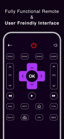 TV Remote Roku: All TVs для iOS — скриншот 1
