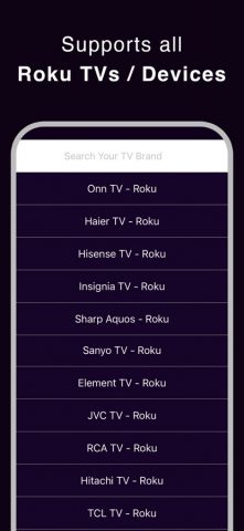 TV Remote Roku: All TVs для iOS — скриншот 2