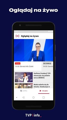 TVP INFO для Android — скриншот 1