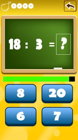 Таблица деления для Android — скриншот 4