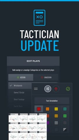 Tackle Football Playmaker X для Android — скриншот 1