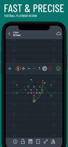Tackle Football Playmaker X для iOS — скриншот 2