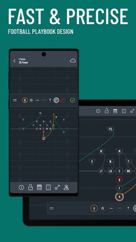 Tackle Football Playmaker X для Android — скриншот 2