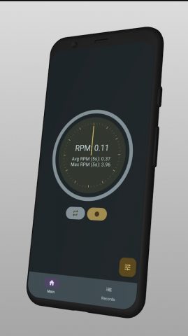 Тахометр — измерение оборотов для Android — скриншот 5