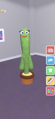 Talking Cactus для iOS — скриншот 1