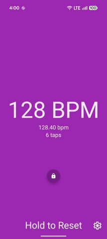 Tap BPM Finder & Metronome для Android — скриншот 2