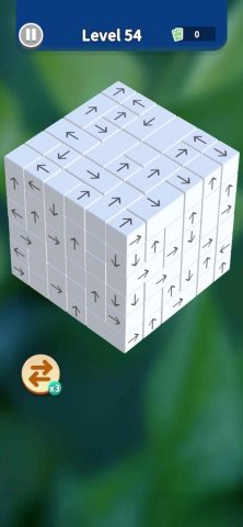 Tap to Unblock 3d Cube Away — скриншот 1