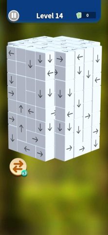 Tap to Unblock 3d Cube Away — скриншот 5