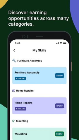 Tasker by Taskrabbit для Android — скриншот 4