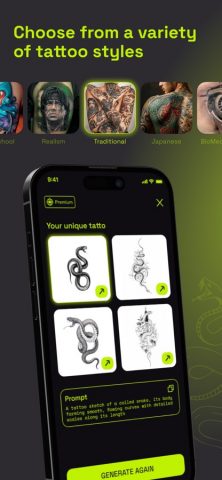 Tattoo Design Maker Inksight для iOS — скриншот 2