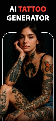 Tattoo Maker для iOS — скриншот 1
