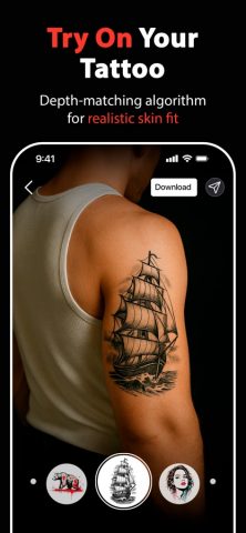 Tattoo Maker для iOS — скриншот 3