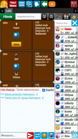 TavlaMobil.Com Tavla Oyna для Android — скриншот 3