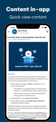 Temp Mail — Temporary Mail Box для iOS — скриншот 4