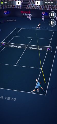 Tennis Arena для iOS — скриншот 3