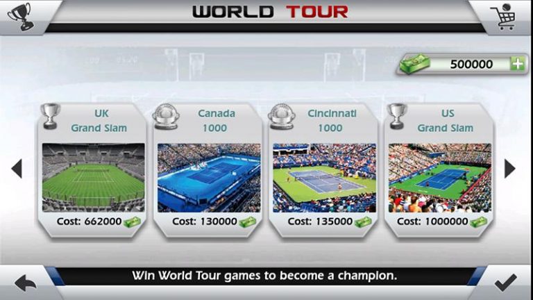 Теннис пальцем 3D — Tennis — скриншот 5