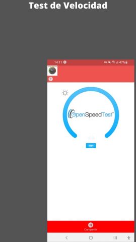 Test de Velocidad для Android — скриншот 1