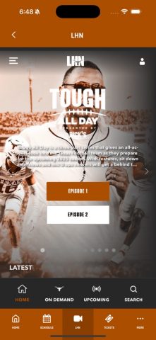 Texas Longhorns для iOS — скриншот 3