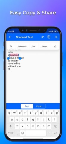 Text Scanner AI — OCR Scan для iOS — скриншот 2