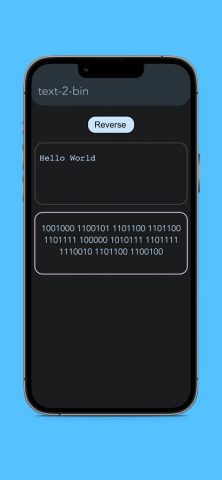 Text-To-Binary Converter для iOS — скриншот 3