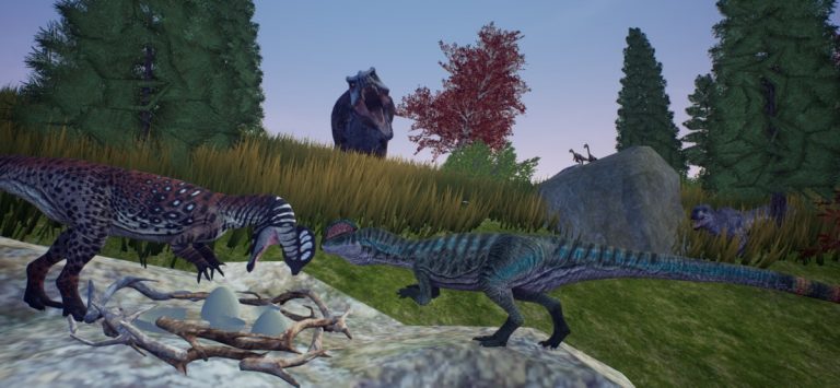 The Cursed Dinosaur Isle игра для iOS — скриншот 1