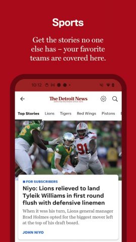 The Detroit News: Local News для Android — скриншот 4