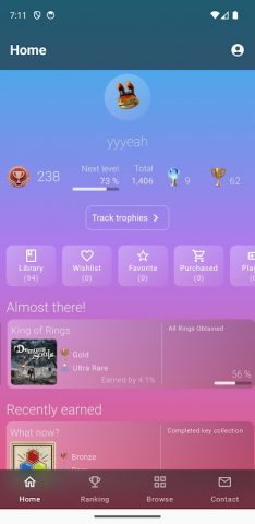 The Game Browser для Android — скриншот 1