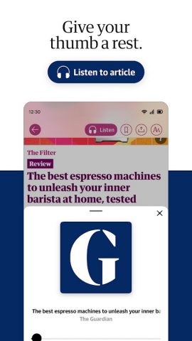 The Guardian — UK & World News для Android — скриншот 4