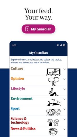 The Guardian — UK & World News для Android — скриншот 5