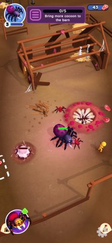 The Spider Nest: Eat the World для iOS — скриншот 2