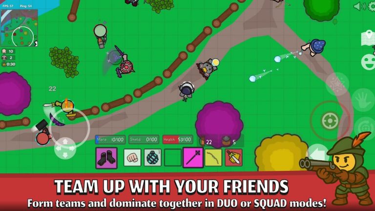 Thelast.io — 2D Battle Royale для Android — скриншот 5