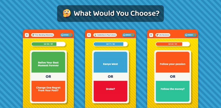 This or That Game для Android — скриншот 4