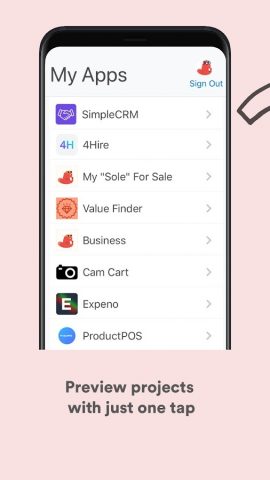 Thunkable Live для Android — скриншот 3
