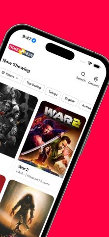 TicketNew: Book Movie Tickets для iOS — скриншот 2